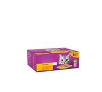 Senior 7+ Poultry Feasts In Jelly Wet Cat Food Pouches 80x85g - We Are Committed To Reducing Our Environmental Impact. This Box Is 100% Recyclable & Contains Recycled Paper.