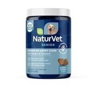 Senior Advanced Joint Health Dog Supplet Includes Glucosamine Msm, Chondroitin, Collagen Helps Supports Canine Joint Health Function 120 Ct. Soft Chews