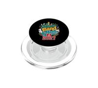 Senior Band Mom 2027 Marching Band Music Parent PopSockets PopGrip for MagSafe