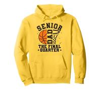 Senior Basketball Dad 2026 The Final Quarter Class Of 2026 Pullover Hoodie