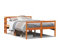 Senior Bed with Headboard Children Bed Frame Bunk Bed Solid Wood Pine vidaXL