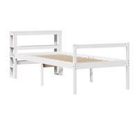 Senior Bed with Headboard Children Bed Frame Bunk Bed Solid Wood Pine vidaXL