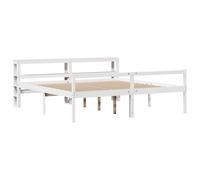 Senior Bed with Headboard Children Bed Frame Bunk Bed Solid Wood Pine vidaXL