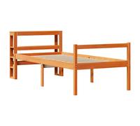 Senior Bed with Headboard Children Bed Frame Bunk Bed Solid Wood Pine vidaXL