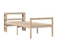 Senior Bed with Headboard Children Bed Frame Bunk Bed Solid Wood Pine vidaXL