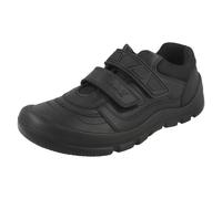 (UK 5.5 Child, Black) Senior Boys Rhino by Startrite School Shoes Rhino Warrior - E Fit
