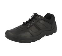 (UK 4 Child, Black) Senior Boys Rhino by Startrite School Shoes Rhino Sherman - H Fit