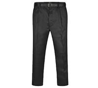 Senior Boys Sturdy Fit Trousers Charcoal XXXL Inside Leg 29in