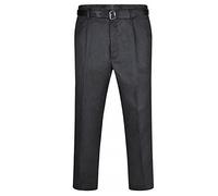 Senior Boys Sturdy Fit Trousers Grey Medium Inside Leg 29in