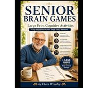 Senior Brain Games: Large Print Cognitive Activities