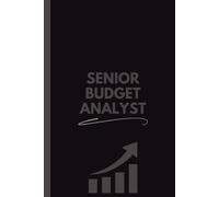Senior Budget Analyst Notebook (6 x 9 Inches): Blank Lined Journal for Financial Notes, Budget Planning, Expense Tracking & Office Use
