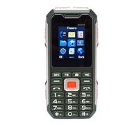 Senior Cell Phone HD Display Screen Dual SIM Big Buttons 2G Unlocked Phone with 0.08MP Rear Camera Flashlight Electronic Book Calendar Alarm Clock for Elderly Users ABS Material (Green)