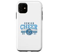Senior Cheer 2027 Class Team Spirit School Blue Pride Case for iPhone 11