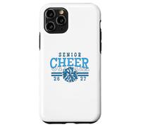 Senior Cheer 2027 Class Team Spirit School Blue Pride Case for iPhone 11 Pro