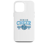 Senior Cheer 2027 Class Team Spirit School Blue Pride Case for iPhone 13 Pro Max