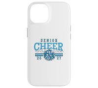 Senior Cheer 2027 Class Team Spirit School Blue Pride Case for iPhone 14