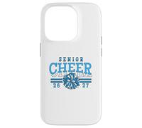 Senior Cheer 2027 Class Team Spirit School Blue Pride Case for iPhone 14 Pro