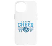 Senior Cheer 2027 Class Team Spirit School Blue Pride Case for iPhone 15