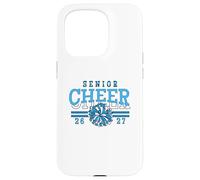 Senior Cheer 2027 Class Team Spirit School Blue Pride Case for iPhone 15 Pro
