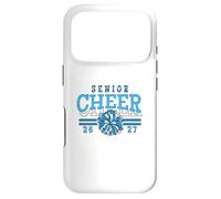Senior Cheer 2027 Class Team Spirit School Blue Pride Case for iPhone 17 Pro