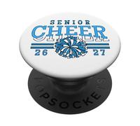 Senior Cheer 2027 Class Team Spirit School Blue Pride PopSockets Adhesive PopGrip