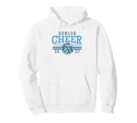Senior Cheer 2027 Class Team Spirit School Blue Pride Pullover Hoodie