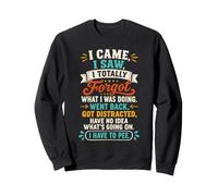 Senior Citizen I Came I Saw I Forgot What I was Doing Funny Sweatshirt