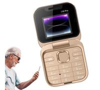 Senior Clamshell Phone - Hd Screen Mobile, Large Button Duales Sims, Senior Centric Design | Creatives Modern Design Camera Led Flashlight Fm Radio For Elderly Parents Communication Travel