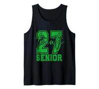 Senior Class of 2027 Cool High School College Graduation 10 Tank Top