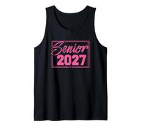 Senior Class of 2027 Cool High School College Graduation Tank Top