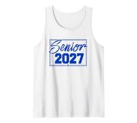 Senior Class of 2027 Cool High School College Graduation Tank Top