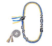 Senior Class Ornament - Traditional Hawaiian Style, Vibrant Craft Cord, Adjustable Length Commemorative Gift | Graduation Academic Milestone Commemoration Youth Teens Children Graduation-Day Souvenir