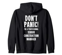 Senior Construction Manager Zip Hoodie