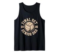Senior Dad 2026 Volleyball Final Set Design Tank Top