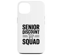 Senior Discount Squad Team Humor for Seniors Case for iPhone 13