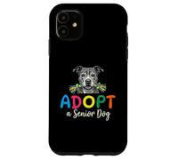 Senior Dog Adoption. Adopt a Senior Dog. Cute Rescue Case for iPhone 11