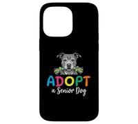 Senior Dog Adoption. Adopt a Senior Dog. Cute Rescue Case for iPhone 14 Pro Max