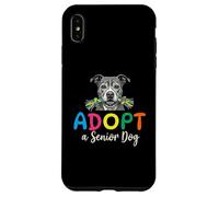 Senior Dog Adoption. Adopt a Senior Dog. Cute Rescue Case for iPhone XS Max