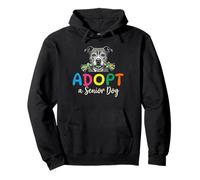 Senior Dog Adoption. Adopt a Senior Dog. Cute Rescue Pullover Hoodie