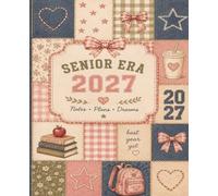 Senior Era 2027 Composition Notebook: Cute Coquette Patchwork College Ruled Journal for Notes, School, Planning & Senior Year Memories