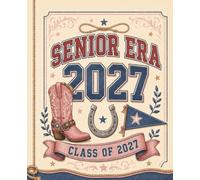Senior Era 2027 Composition Notebook Western Varsity College Ruled Journal for Class Notes, School Planning, Graduation Goals & Senior Year Memories