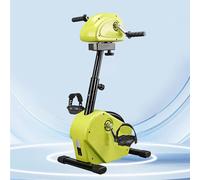 Senior Exercise Bike for Arms and Legs - Pedal Exerciser Machine with 10 Resistance Levels & Wireless Remote, Home Fitness Equipment for Elderly Adults, Low-Impact Cardio Workout Green