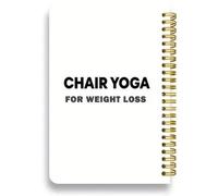 Senior Fitness Exercise Book Chair Yoga Program Exercise Journal for Elderly 30 Days Illustrated Workout Routine At Home Senior Friendly Yoga Workbook Weight Loss