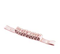 Senior Fitness Resistance Band with 8/10/12 Adjustable Loops, ide Supportive Design for Back/Leg Therapy, Home Physical Therapy Equipment(Light Pink 12)