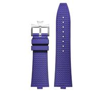 Senior FKM Fluorine Rubber Watchband For 4500V 5500V 7900 Watch Strap Vc Convex Mouth 7mm Wristwatches Band