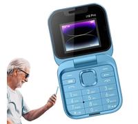 Senior Flipes Phone - Screen Clamshell Mobile, Large Button Duales Sims, Clear Sound Zinc Alloy Phone | Modern Design Usb Port Camera Music Player Fm Radio For Elderly Parents Communication