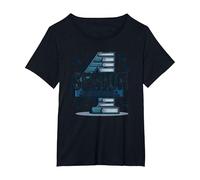 Senior: Freshman was Four Years Ago - Graduation Gift T-Shirt, Women's Plus, Black, 3X