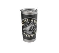 Senior Full Stack Developer Coding Software Engineer Coder Stainless Steel Insulated Tumbler