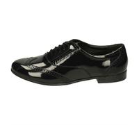 Start-rite Senior Girls Angry Angels by Startrite Brogue Style School Shoes Matilda - Black Patent - UK 7.5 Child - M