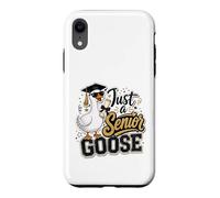 Senior Goose Graduation Funny Student Design Case for iPhone XR